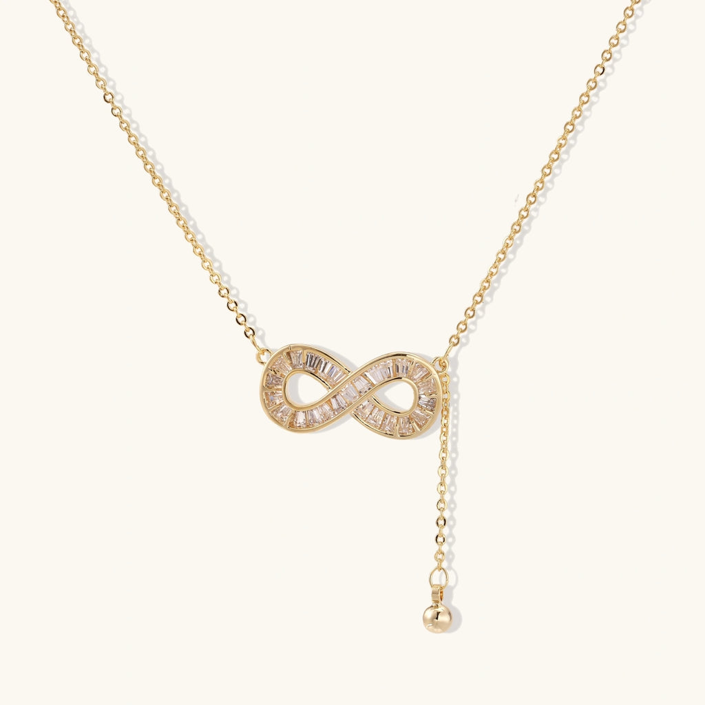 Infinity Sparkle Necklace | Novaeli