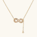 Infinity Sparkle Necklace | Novaeli