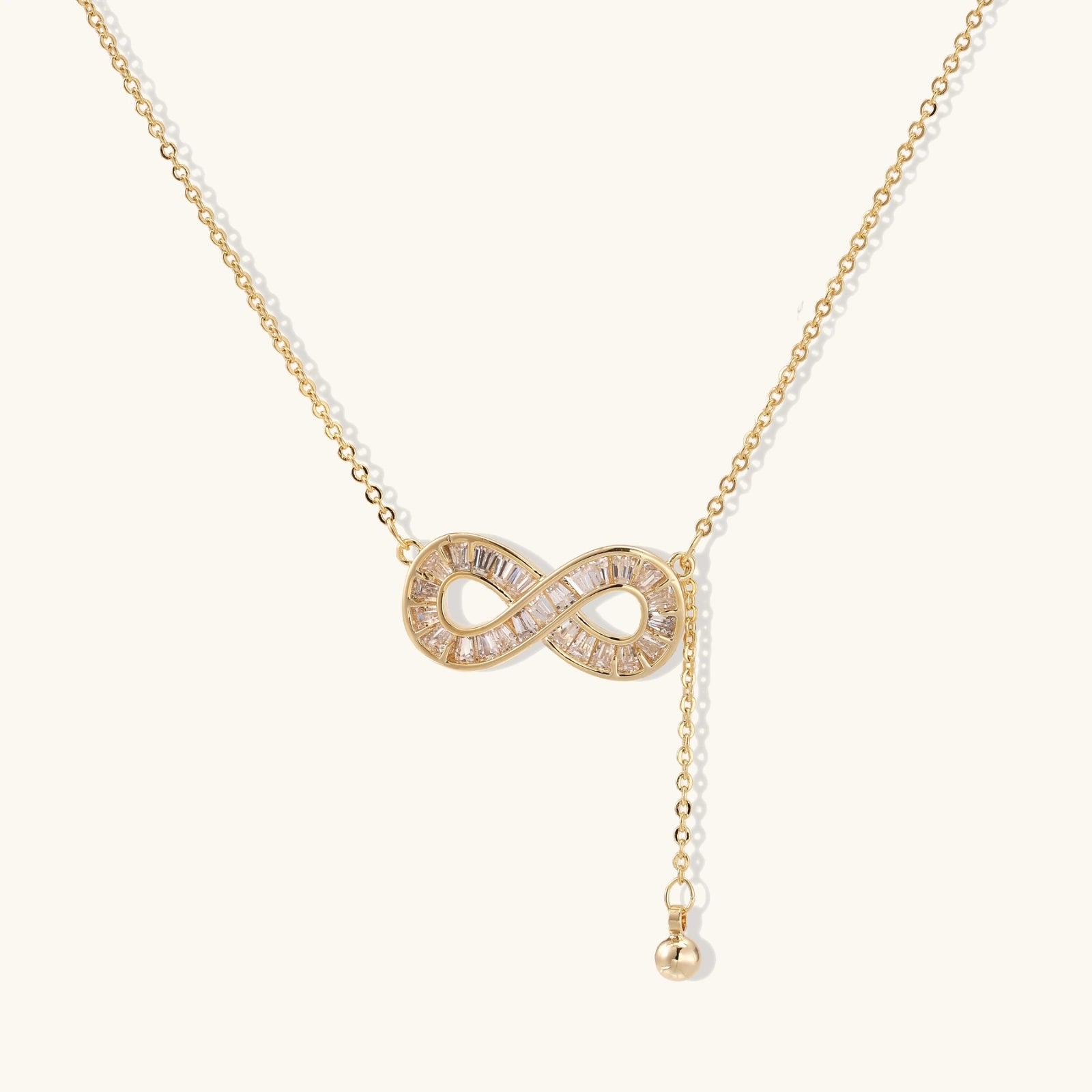 Infinity Sparkle Necklace | Novaeli