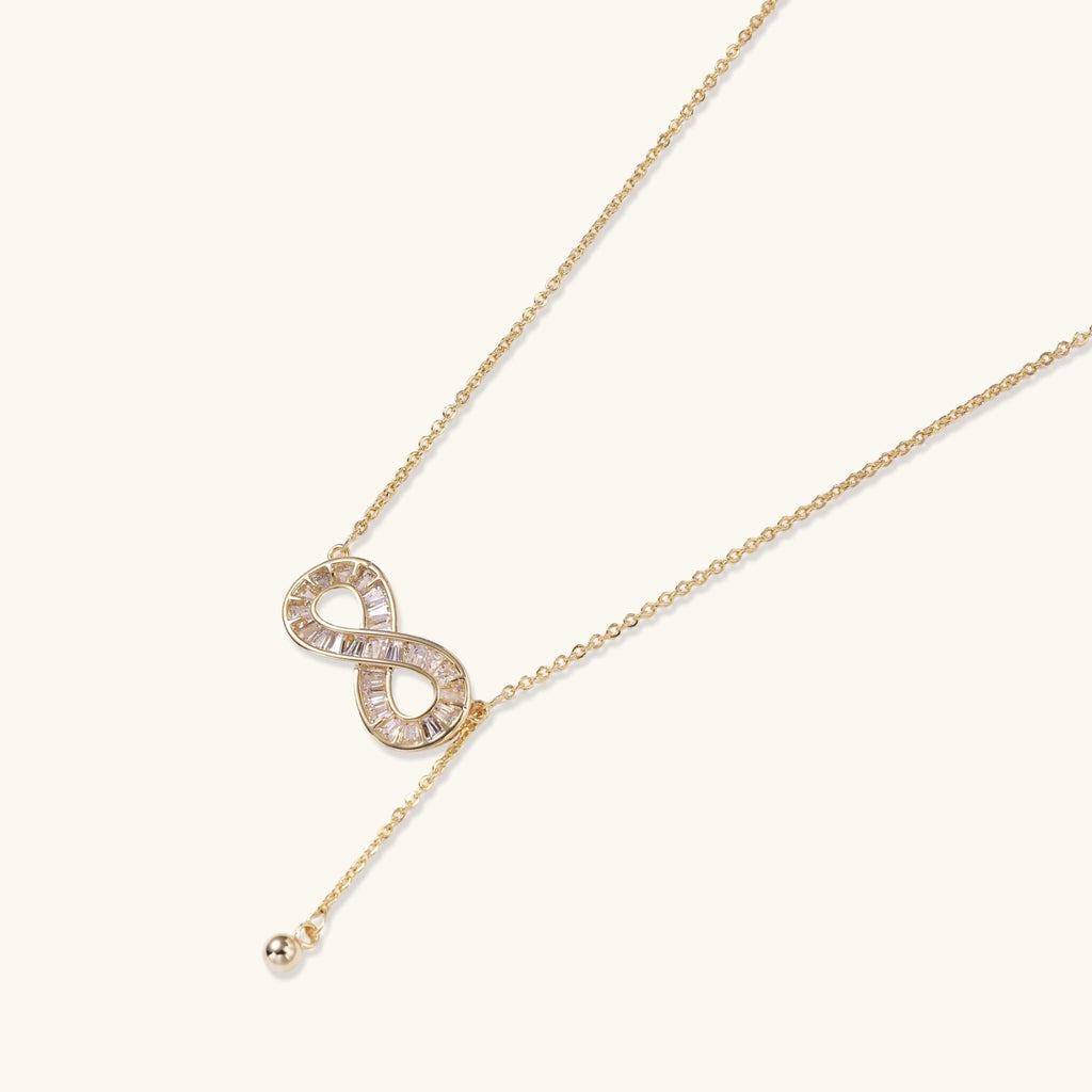 Infinity Sparkle Necklace | Novaeli