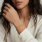 Golden Hour Chain Bracelet | Novaeli