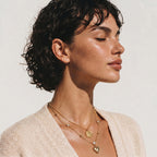 Crystal Heart Charm Necklace | Novaeli