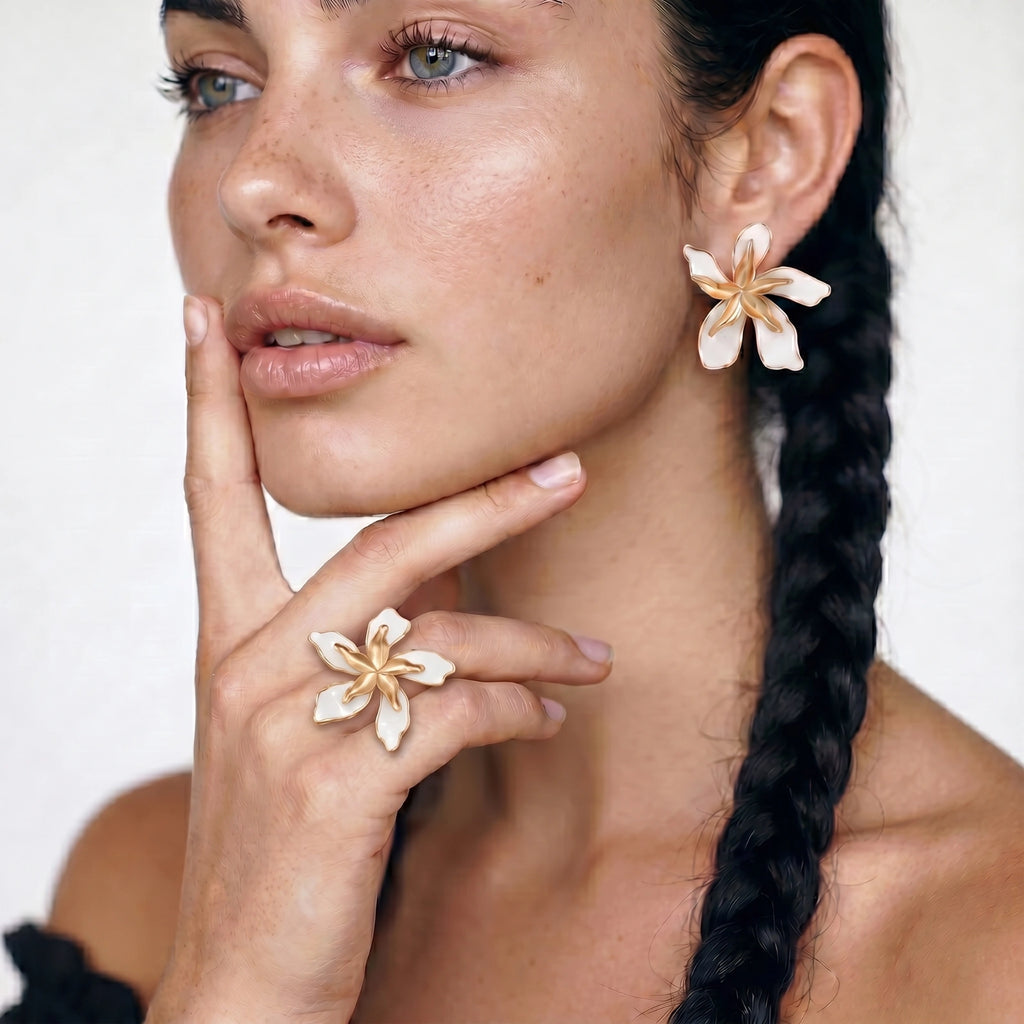 Garden Dreams Statement Earrings | Novaeli